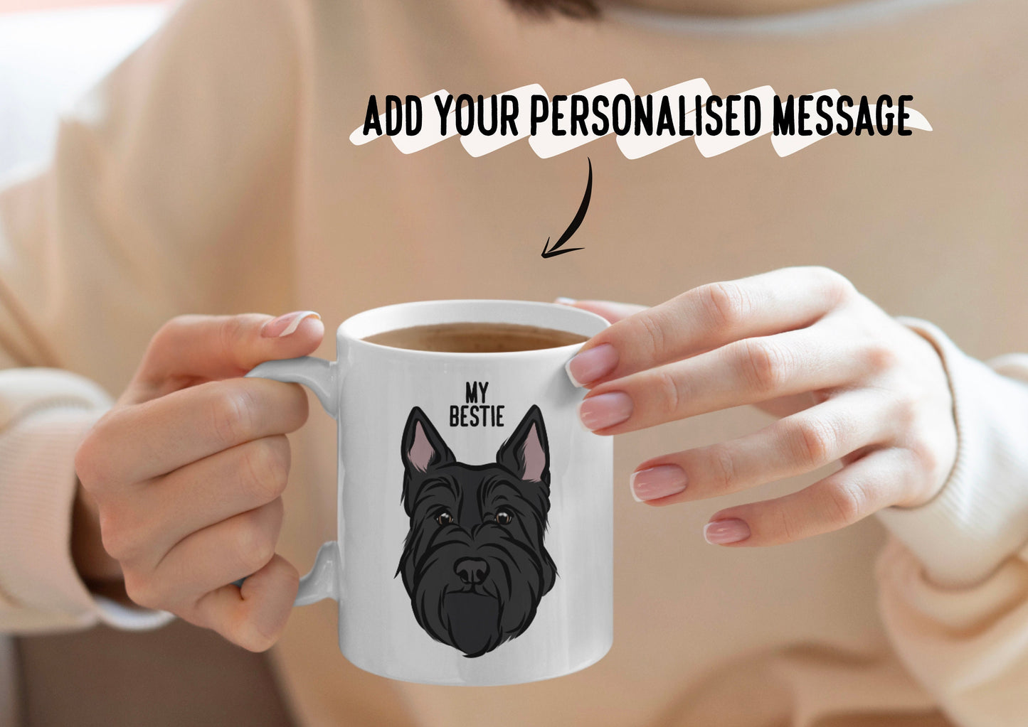 Personalised Scottish Terrier Mug