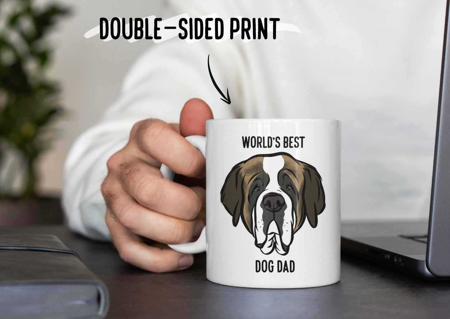 Custom Saint Bernard Mug