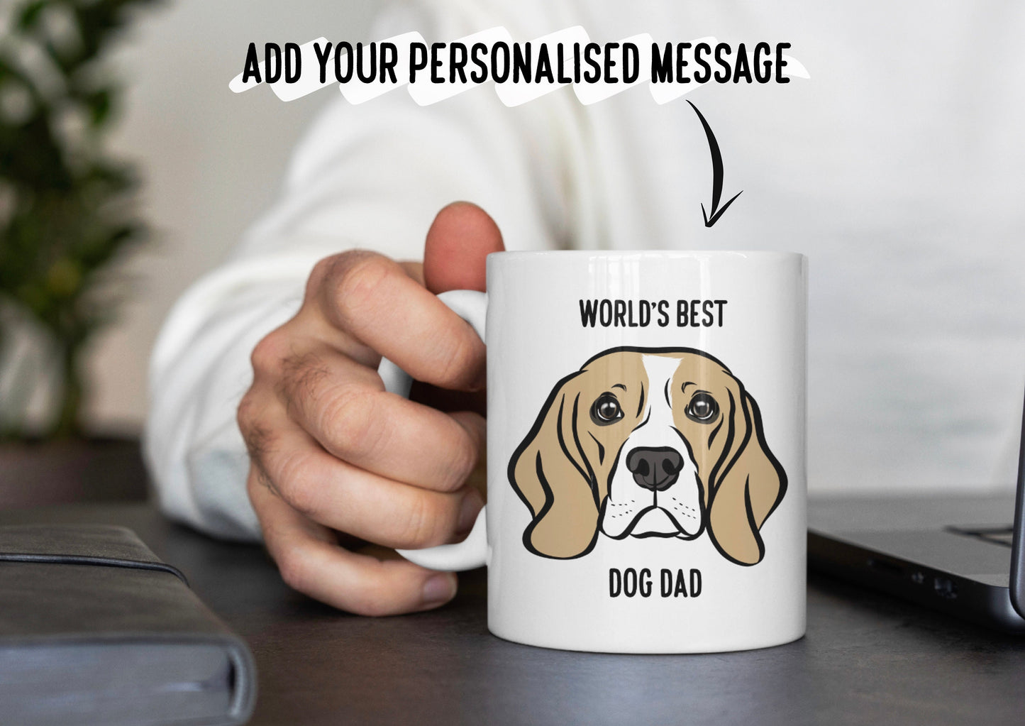 Custom Beagle Dog Mug