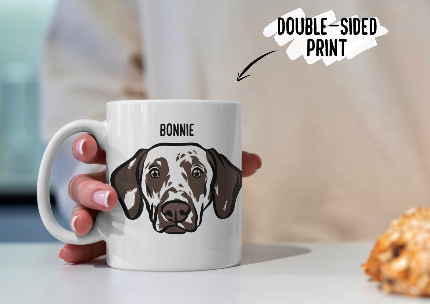 Dalmatian Face Mug