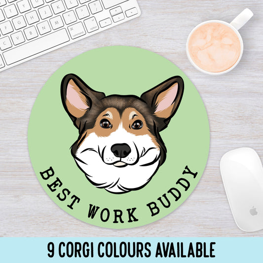 Personalised Corgi Mouse Mat