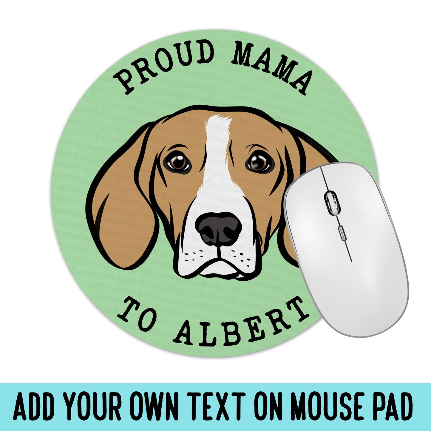 English Foxhound Computer Mouse Mat