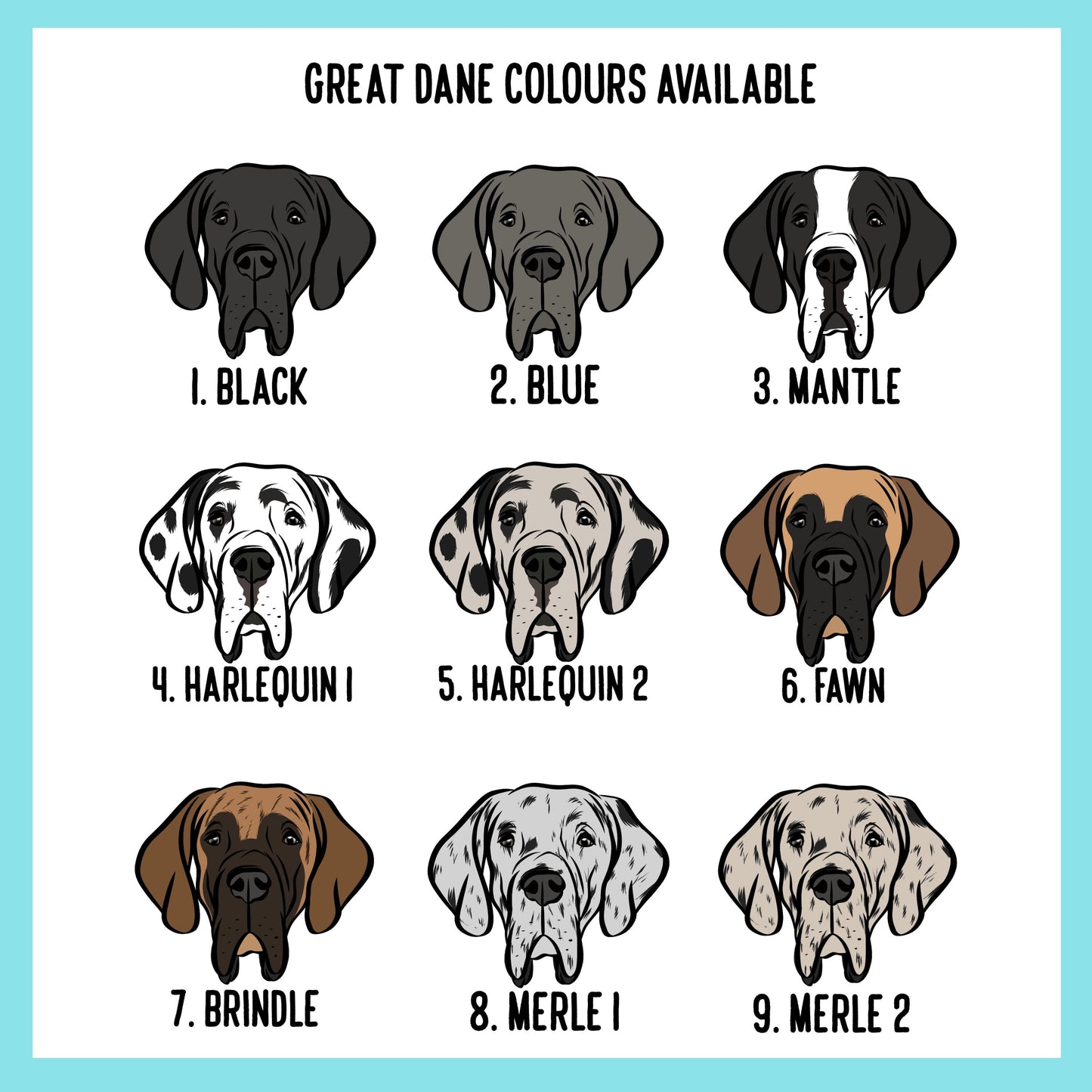 Great Dane Mouse Mat