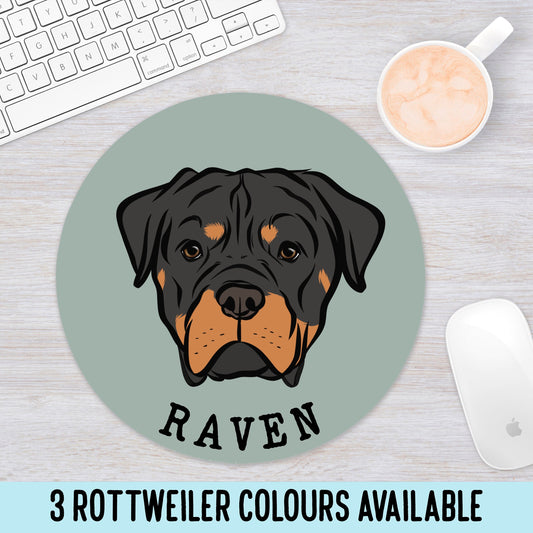 Rottweiler Dog Mouse Mat