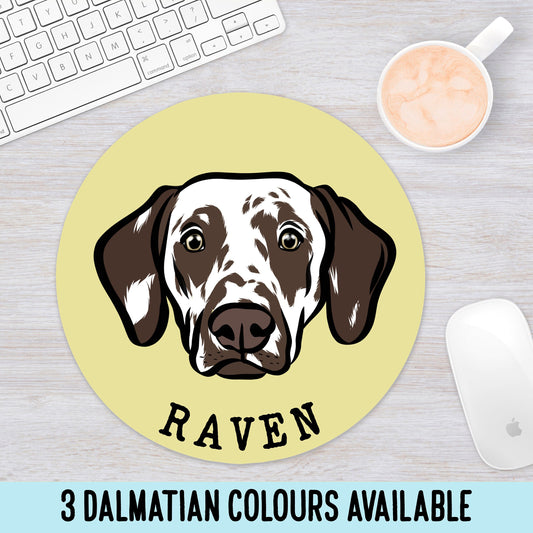 Personalised Dalmatian Mouse Pad