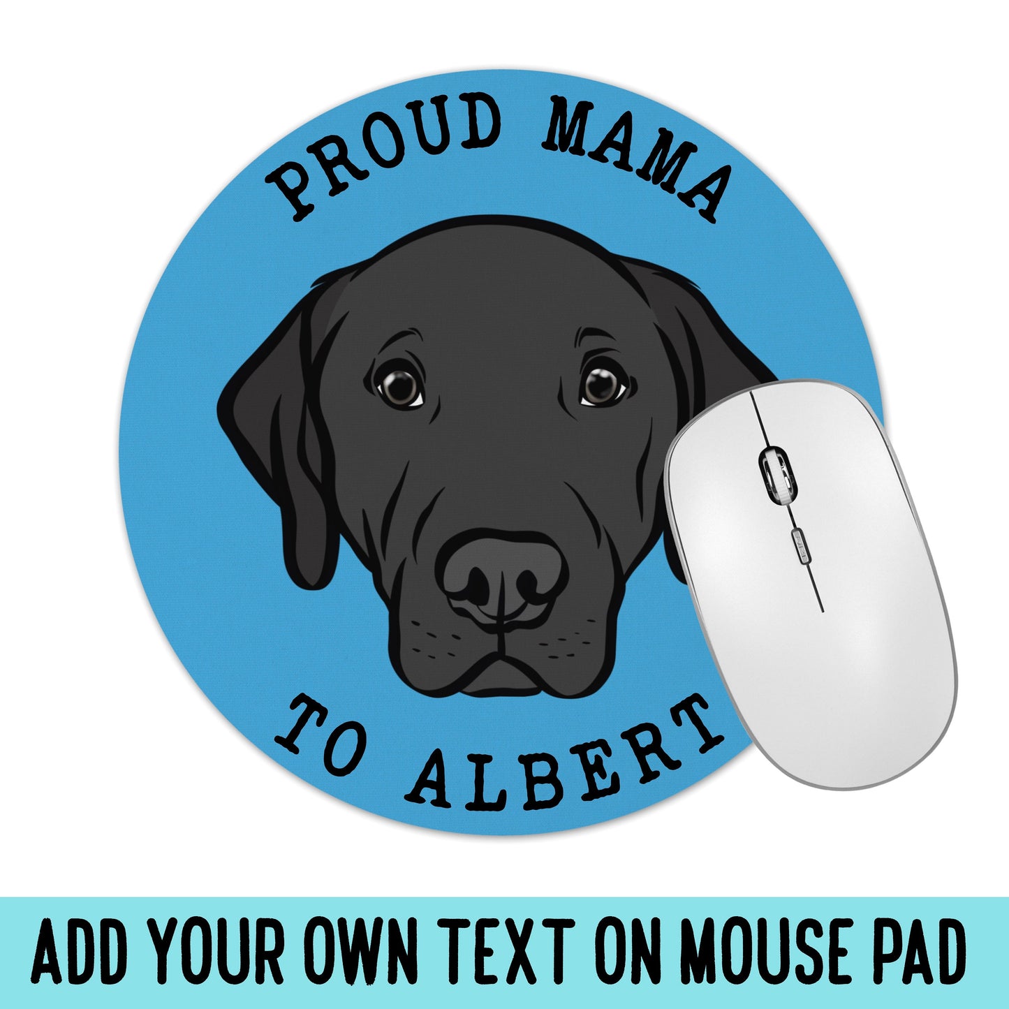 Personalised Labrador Mouse Mat