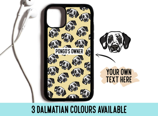 Dalmatian Face Phone Case