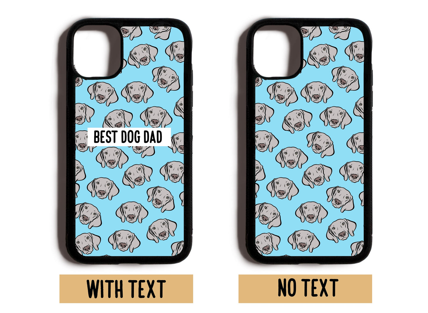 Weimaraner Face Phone Case