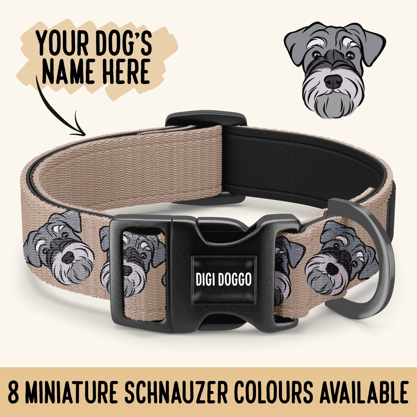 Miniature Schnauzer Collar