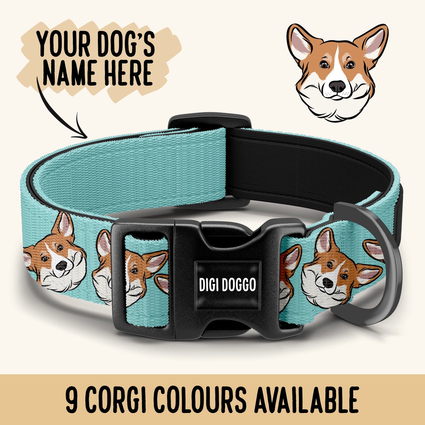 Corgi Dog Collar