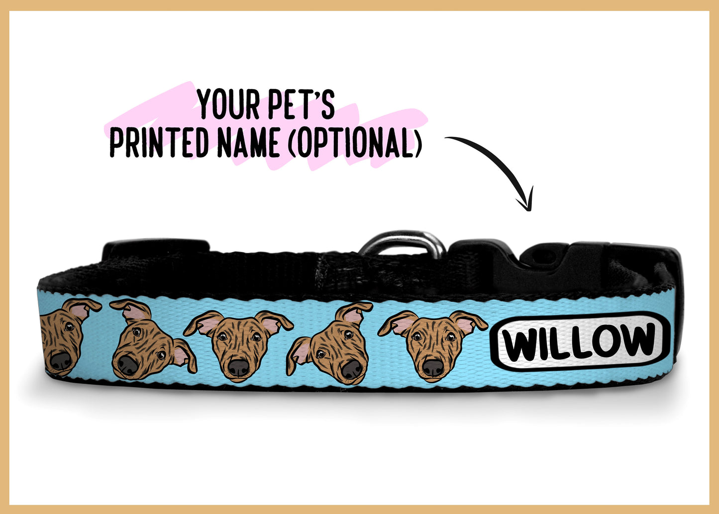 Whippet Greyhound Collar