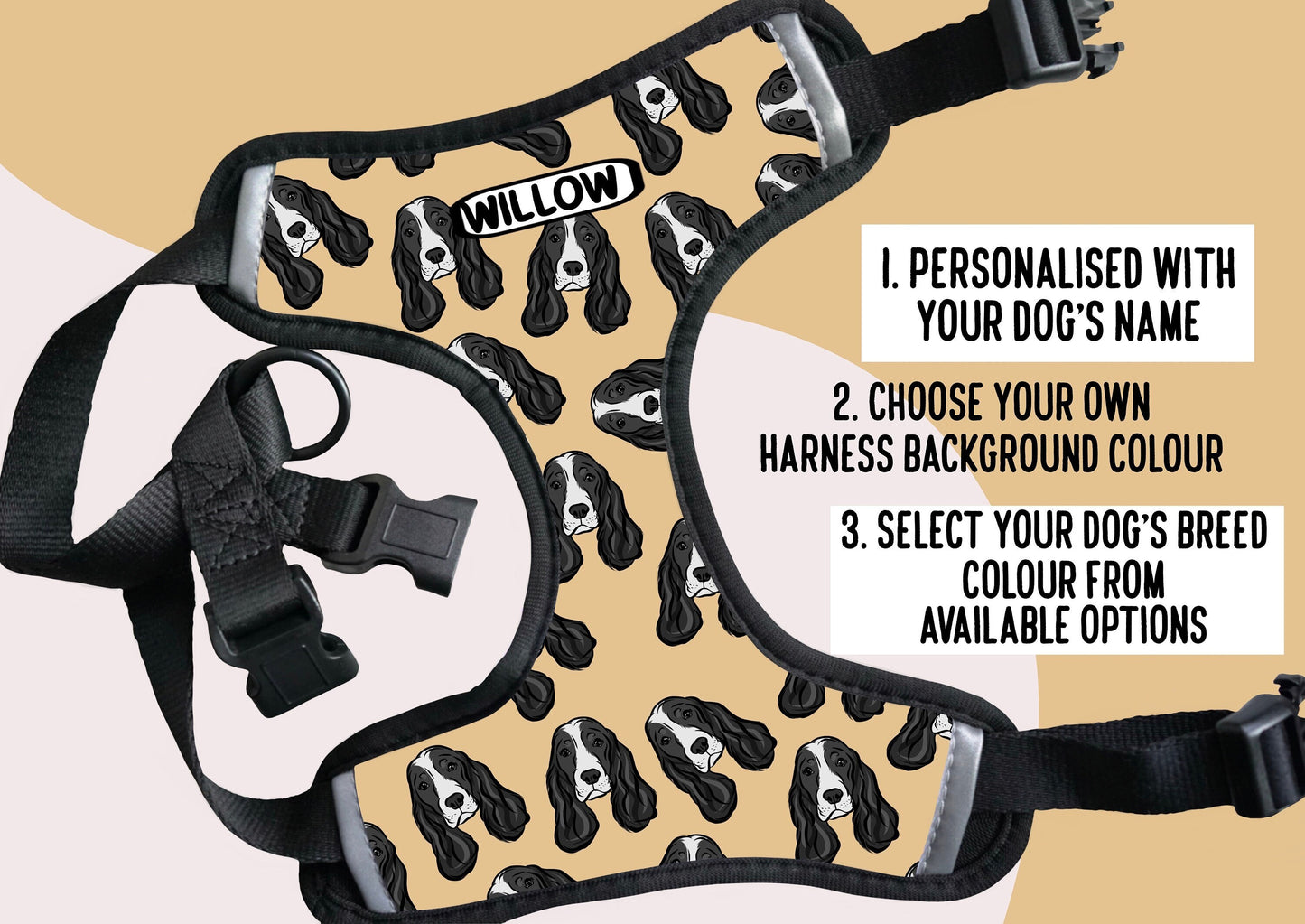 Show Cocker Spaniel Harness