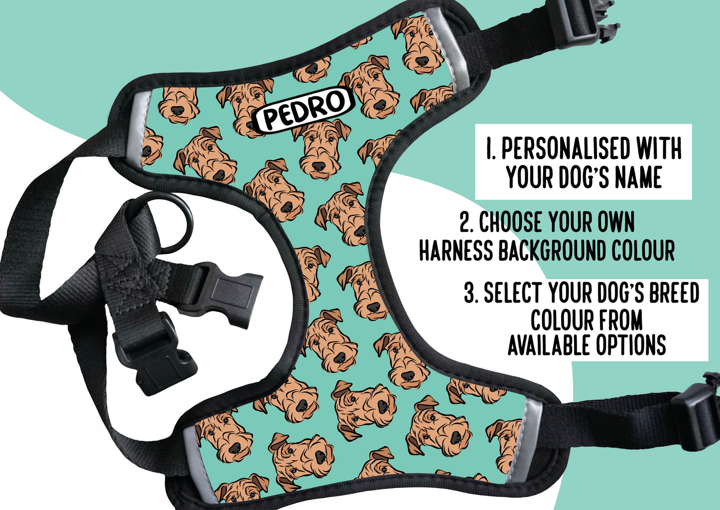 Airedale Terrier Harness