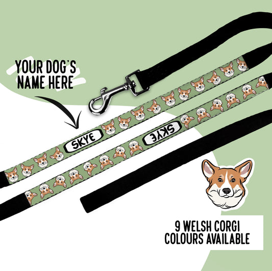 Personalised Corgi Dog Leash