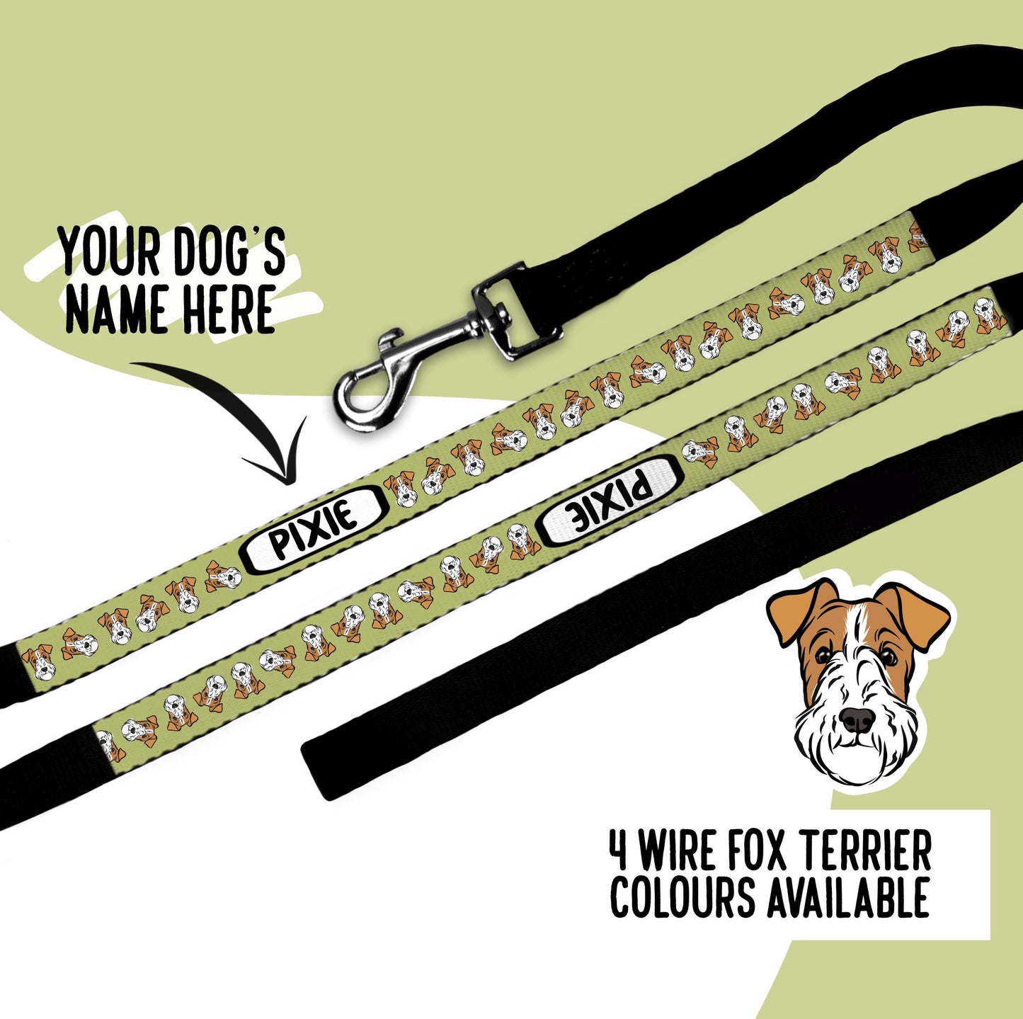 Wire Fox Terrier Dog Leash