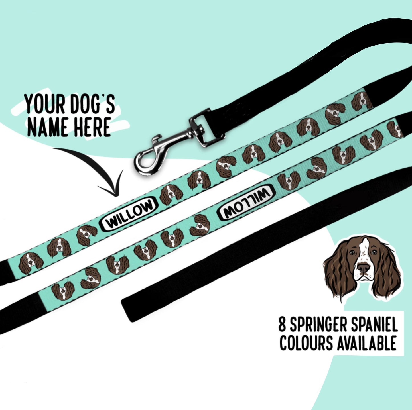 Springer Spaniel Dog Lead