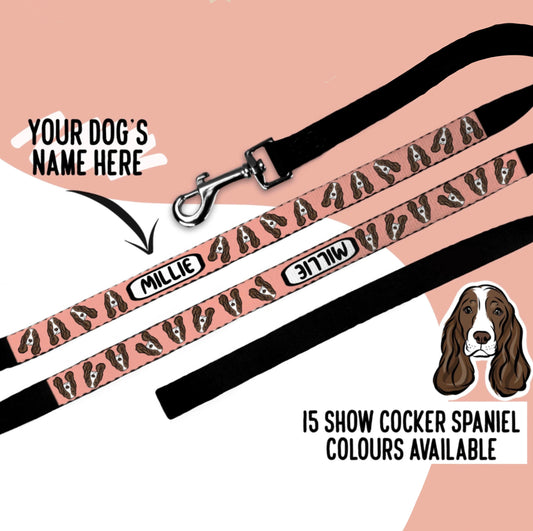 Show Cocker Spaniel Dog Lead