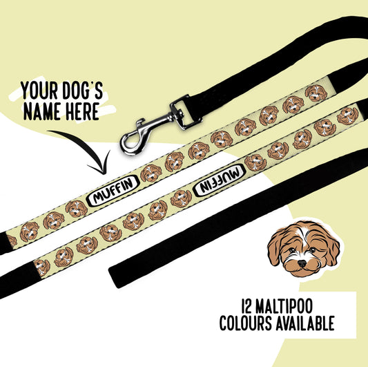 Maltipoo Face Dog Leash