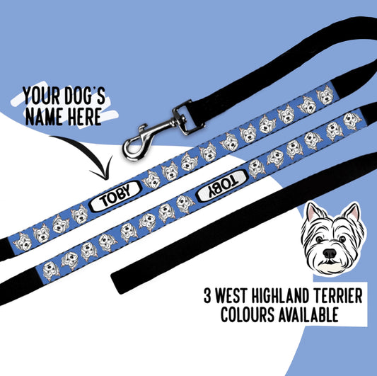 West Highland Terrier Dog Lead