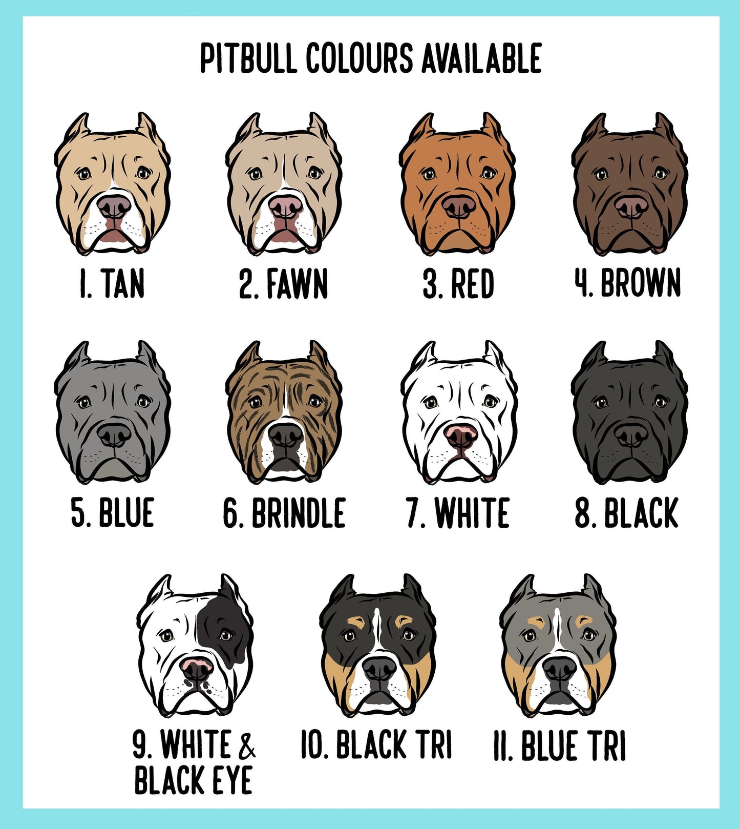 Pitbull Dog Baby Bib