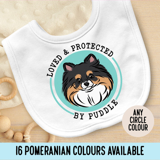 Pomeranian Baby Bib