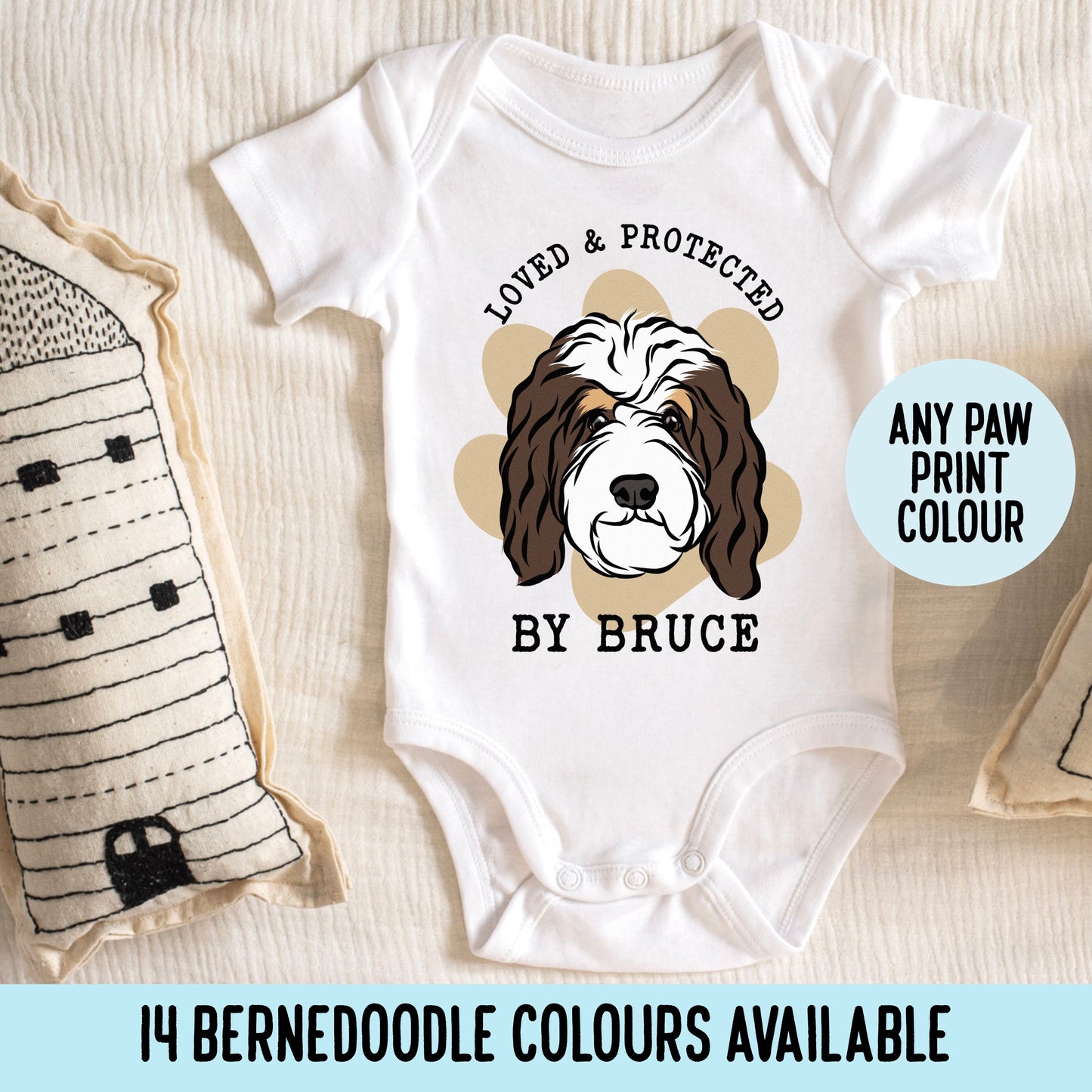 Bernedoodle Baby Grow