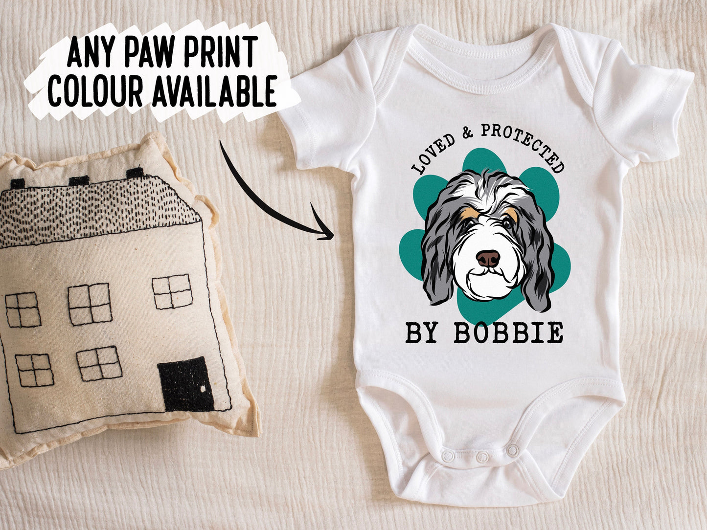 Bernedoodle Baby Grow