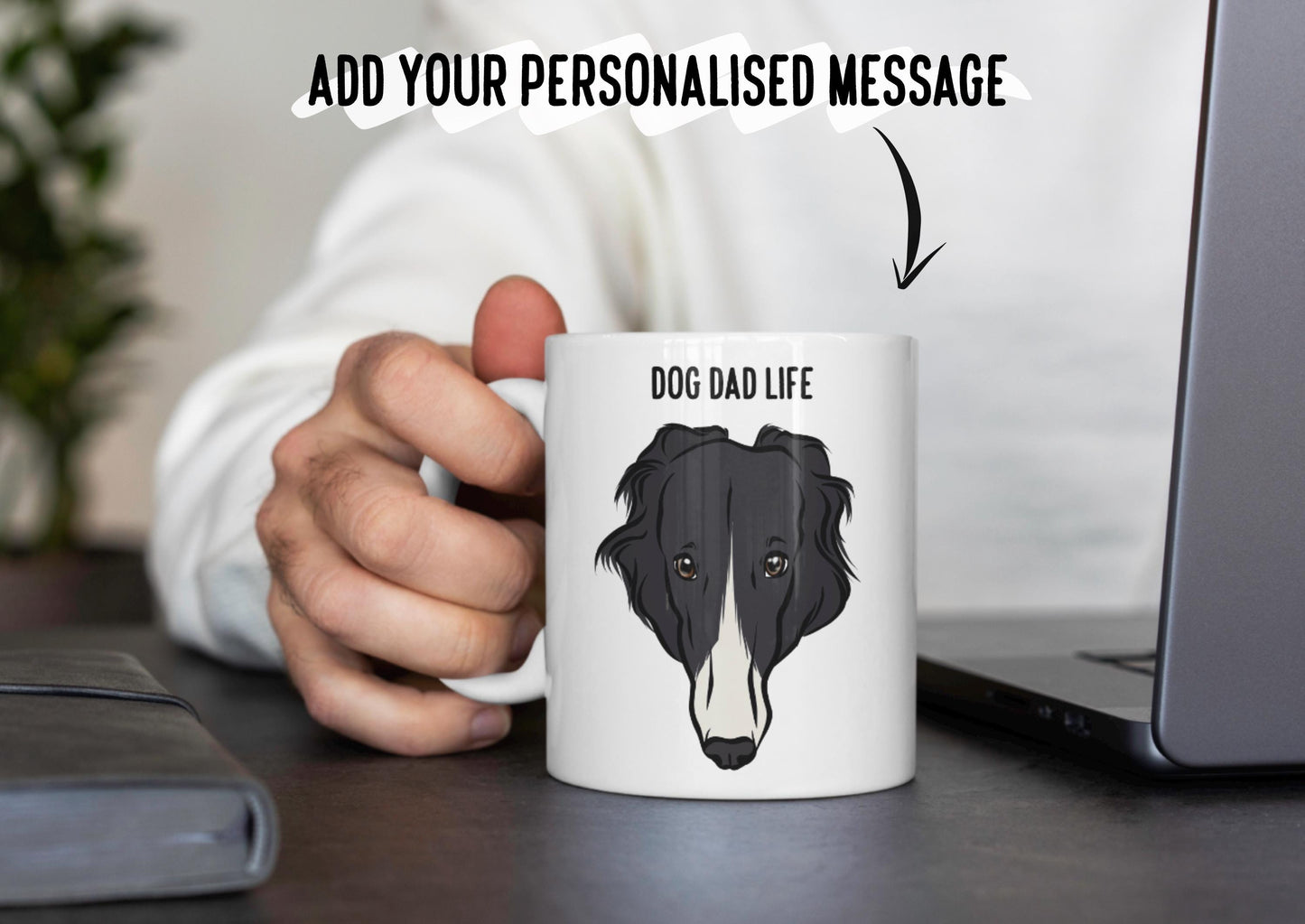 Russian Borzoi Dog Mug