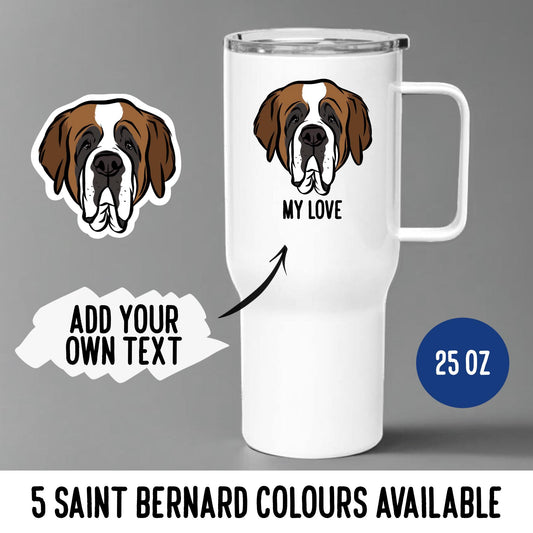 Saint Bernard Travel Mug