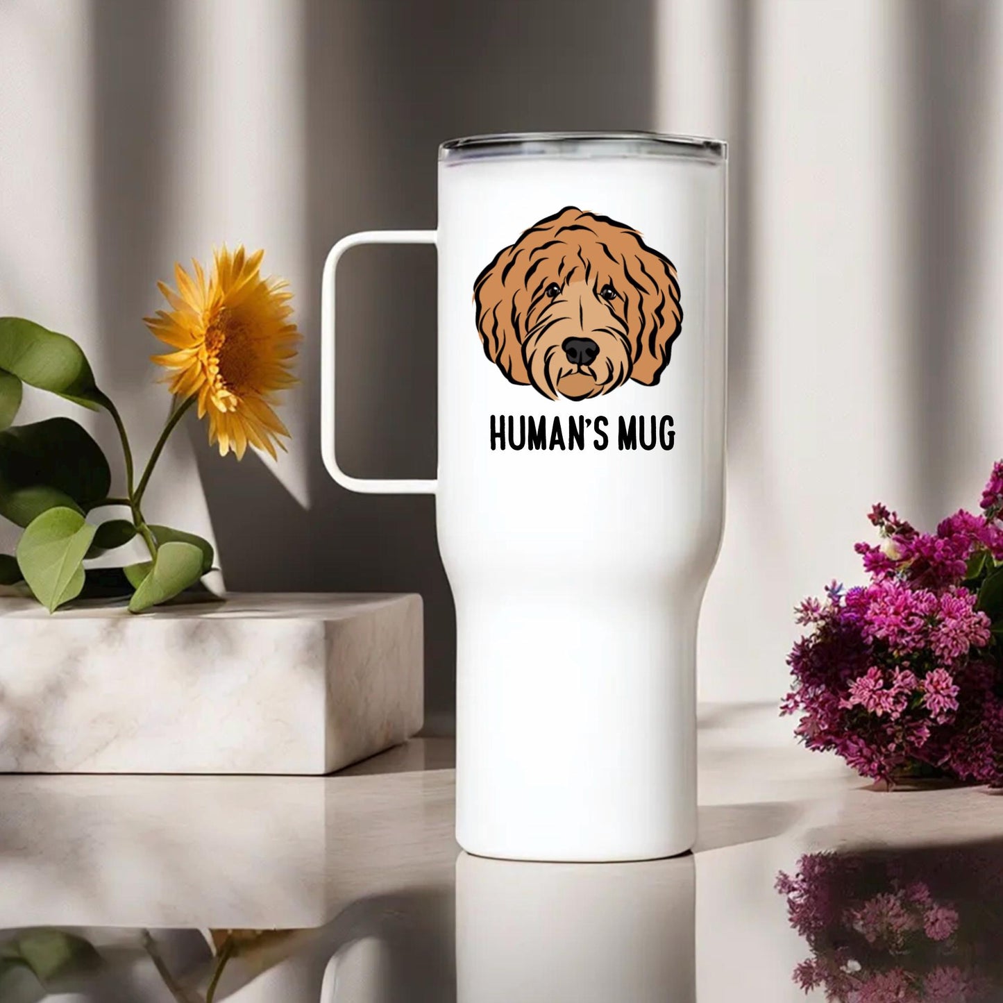 Goldendoodle Travel Mug