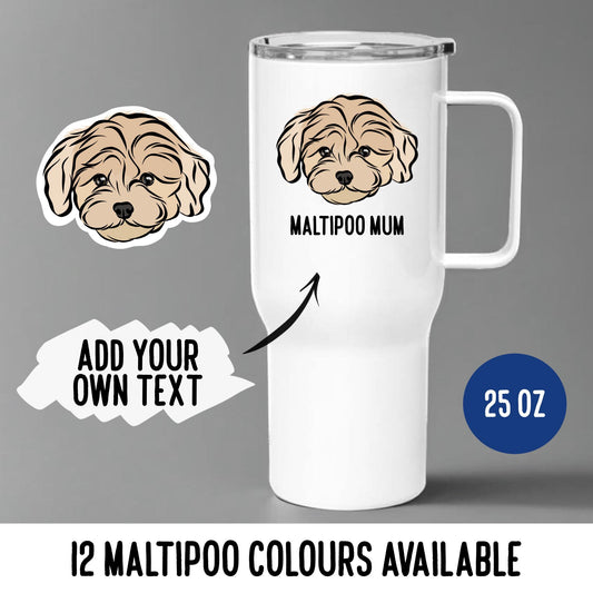 Maltipoo Travel Mug