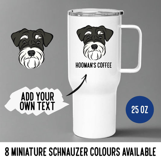 Miniature Schnauzer Travel Coffee Mug