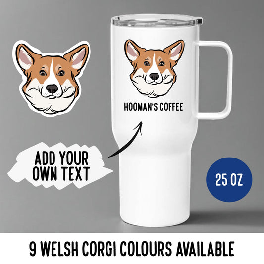 Welsh Corgi Travel Mug