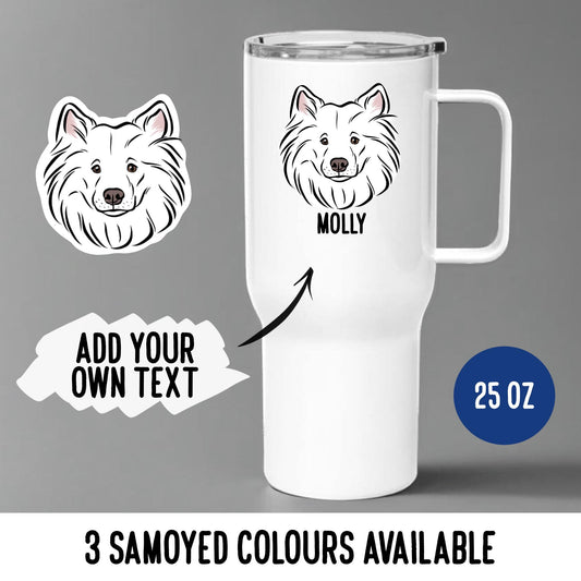 Samoyed Insulated Travel Mug