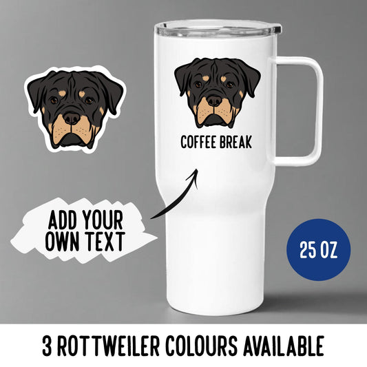 Rottweiler Owner Travel Mug Gift