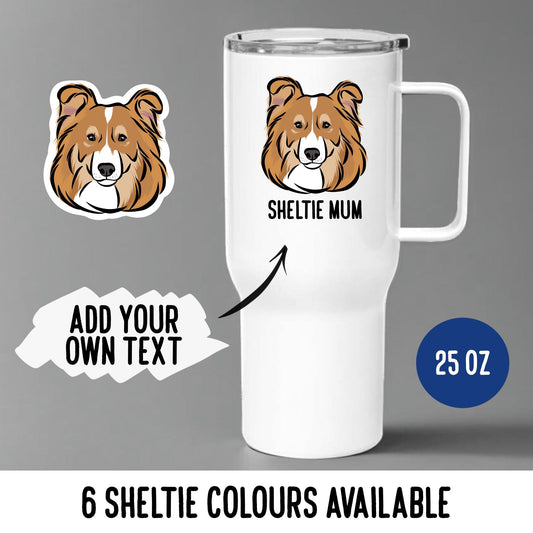 Sheltie Travel Mug