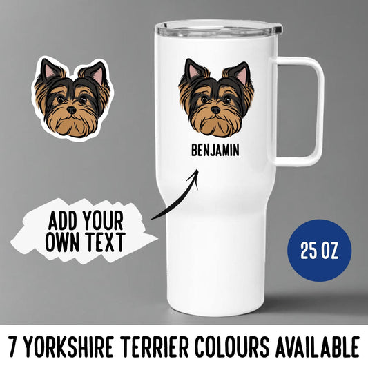 Yorkshire Terrier Travel Mug