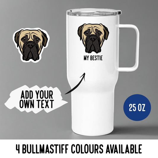 Bullmastiff Travel Mug