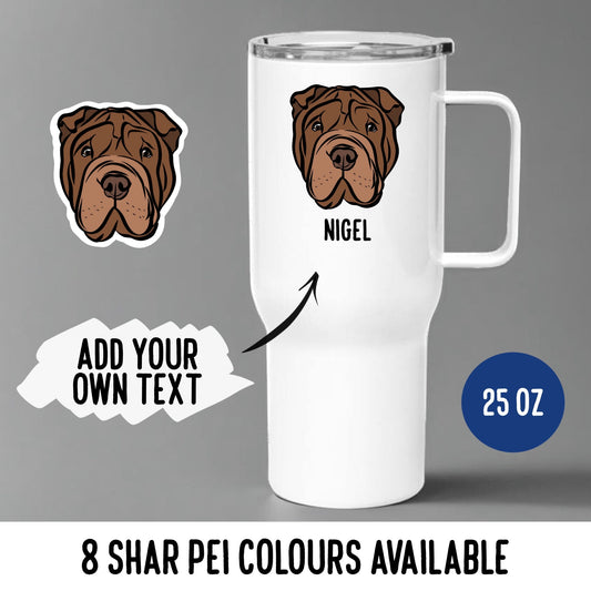 Shar Pei Travel Mug