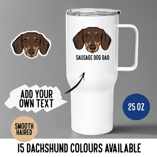 Dachshund Travel Mug