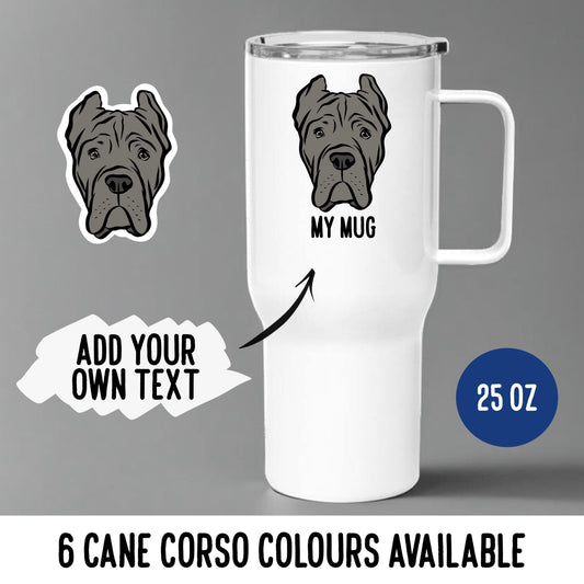 Cane Corso Travel Mug