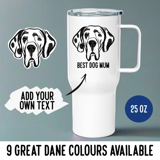 Great Dane Travel Mug