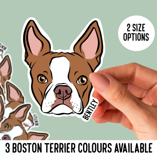 Boston Terrier Stickers