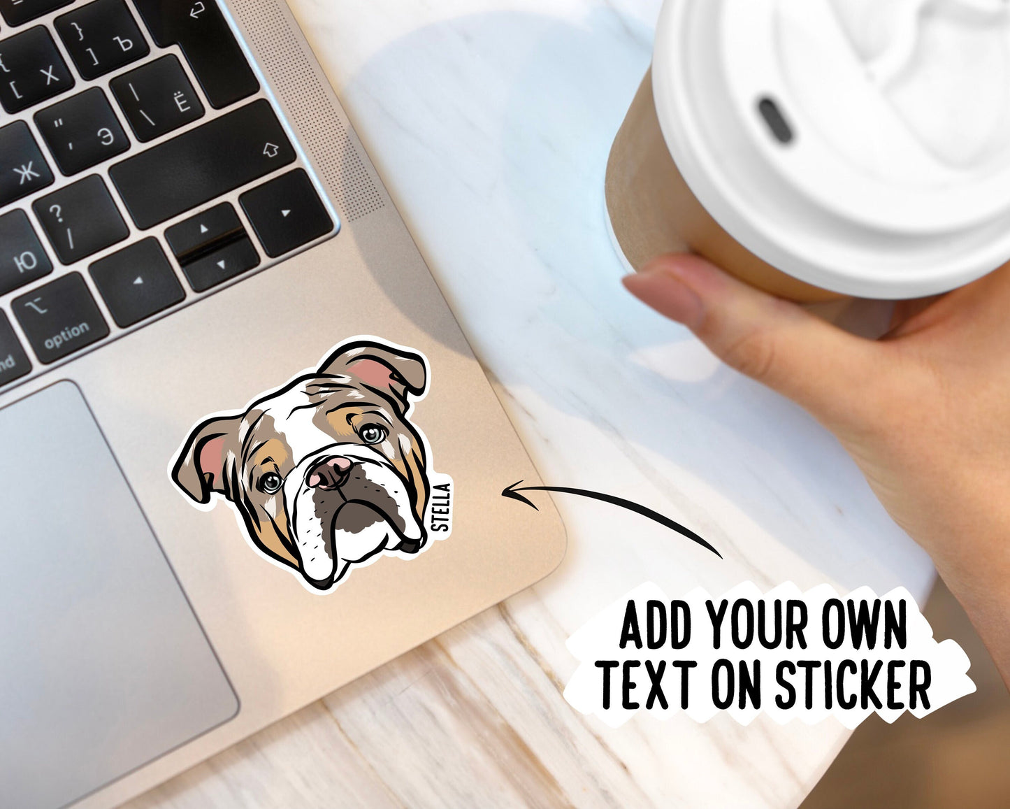 English Bulldog Stickers