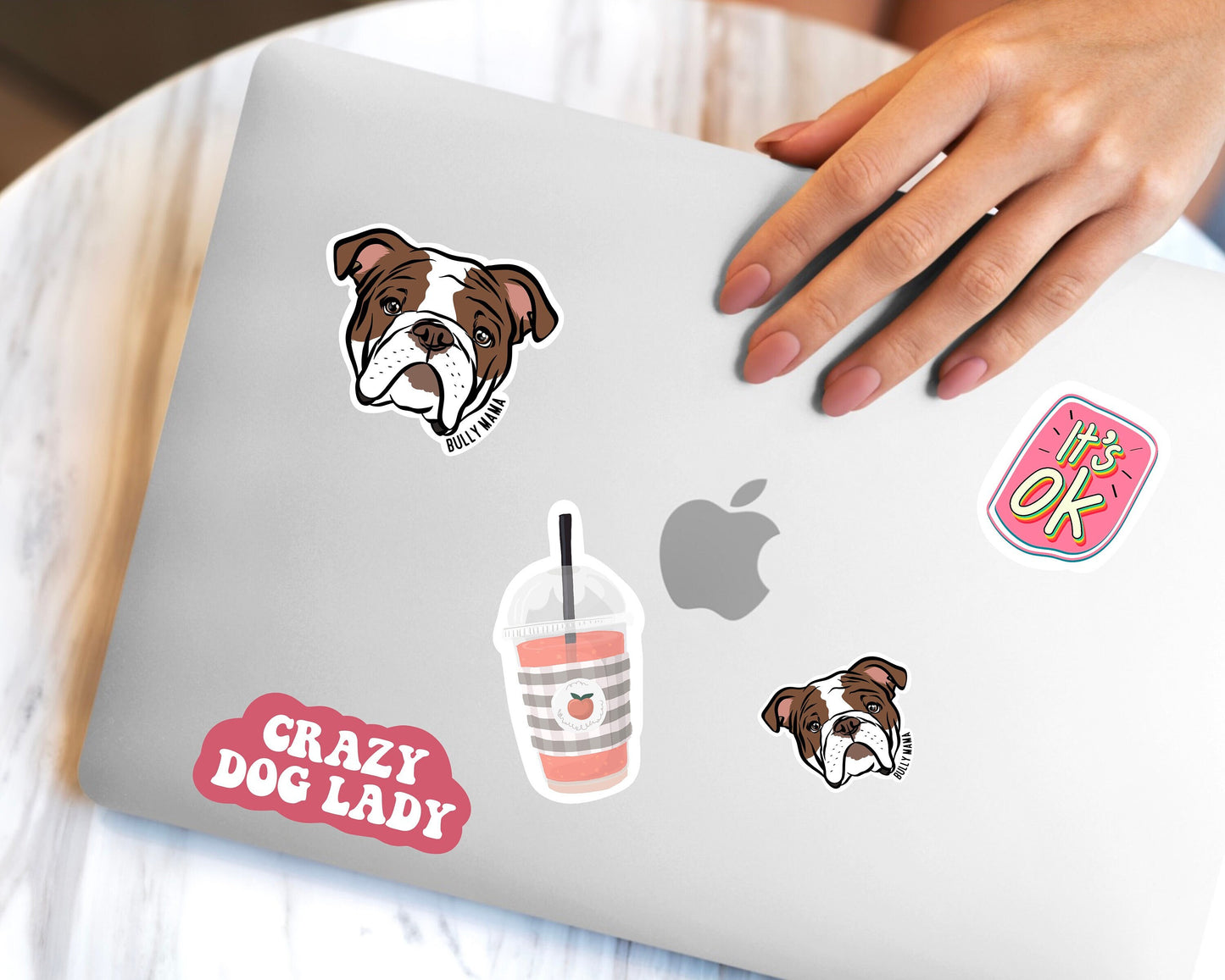 English Bulldog Stickers