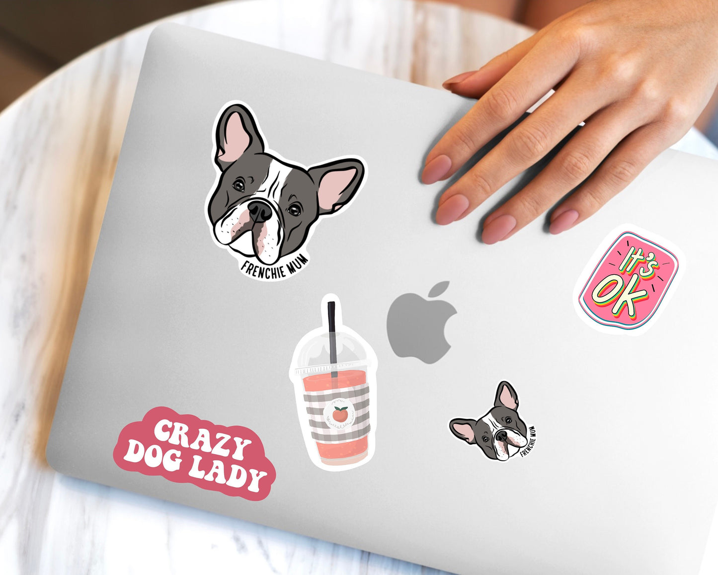 French Bulldog Stickers