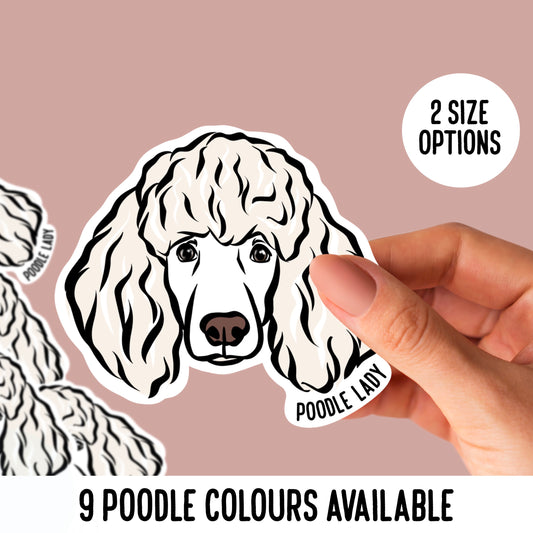 Poodle Breed Stickers