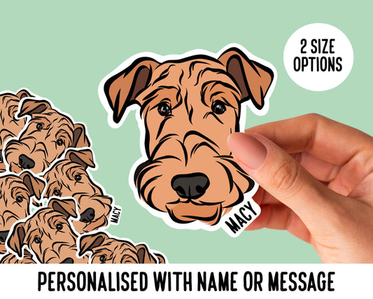 Airedale Terrier Stickers