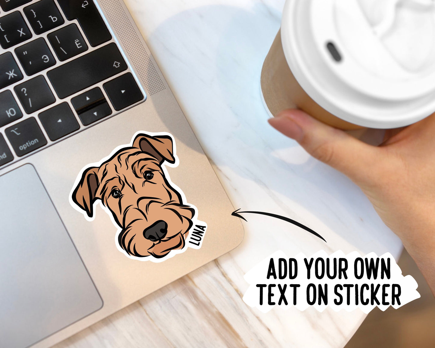 Airedale Terrier Stickers