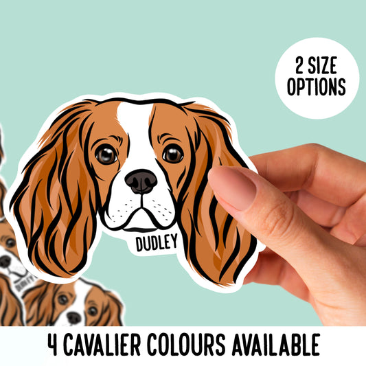 Cavalier King Charles Spaniel Stickers